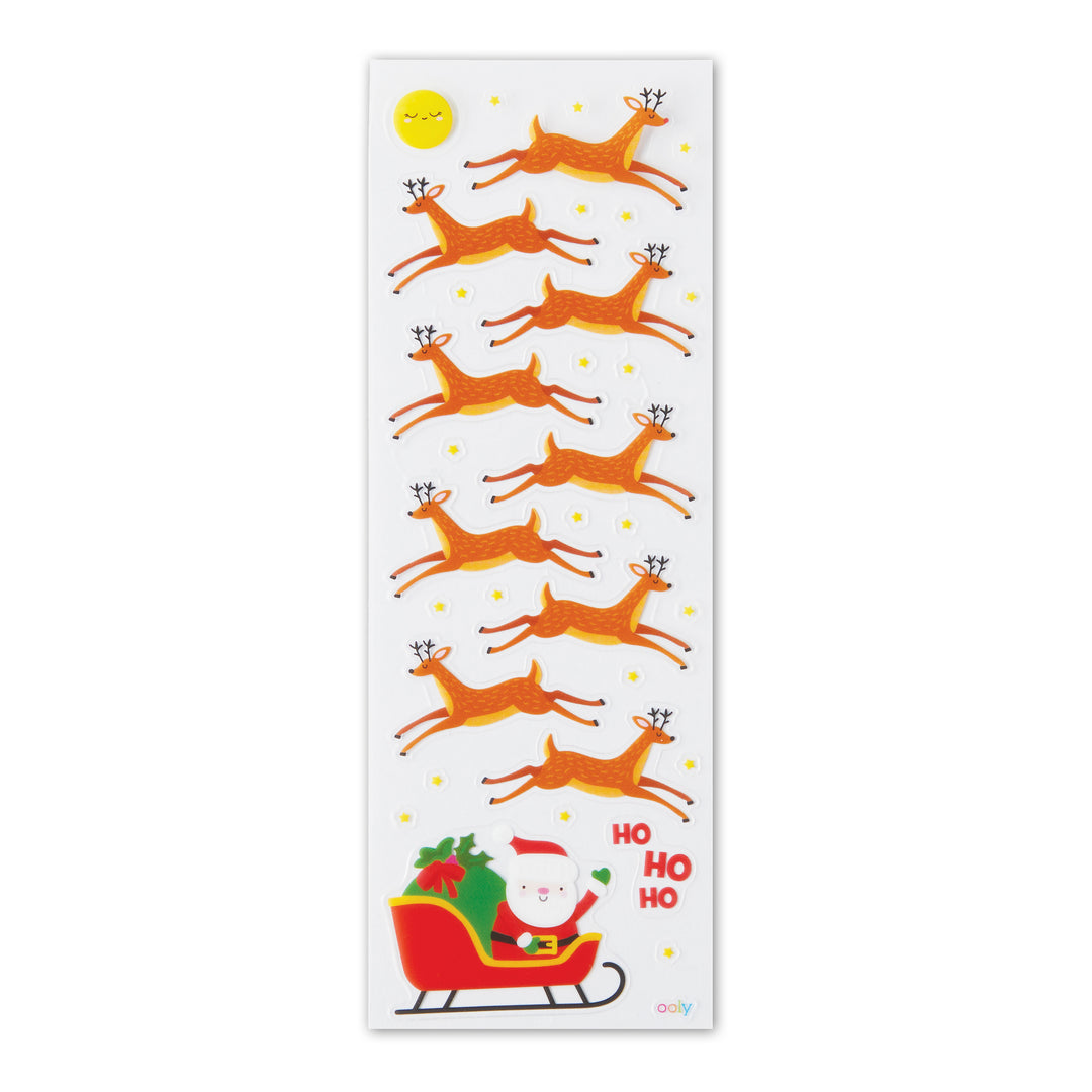 Here Comes Santa Stickers