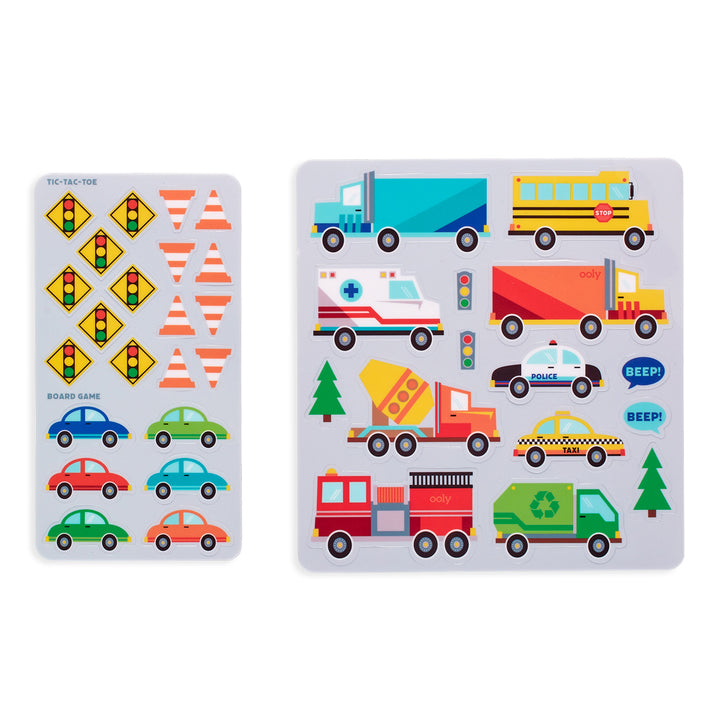 Play Again Working Wheels Sticker Set