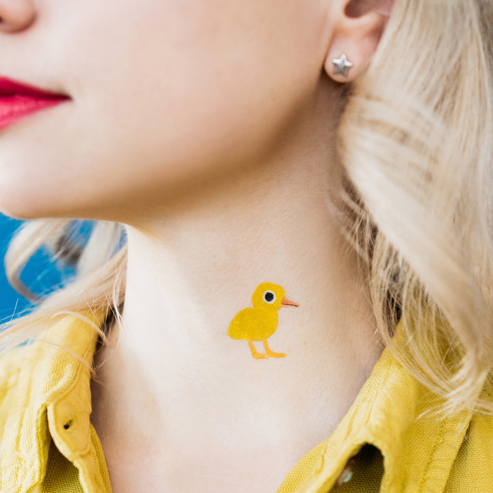 Duckling Tattly Temporary Tattoos