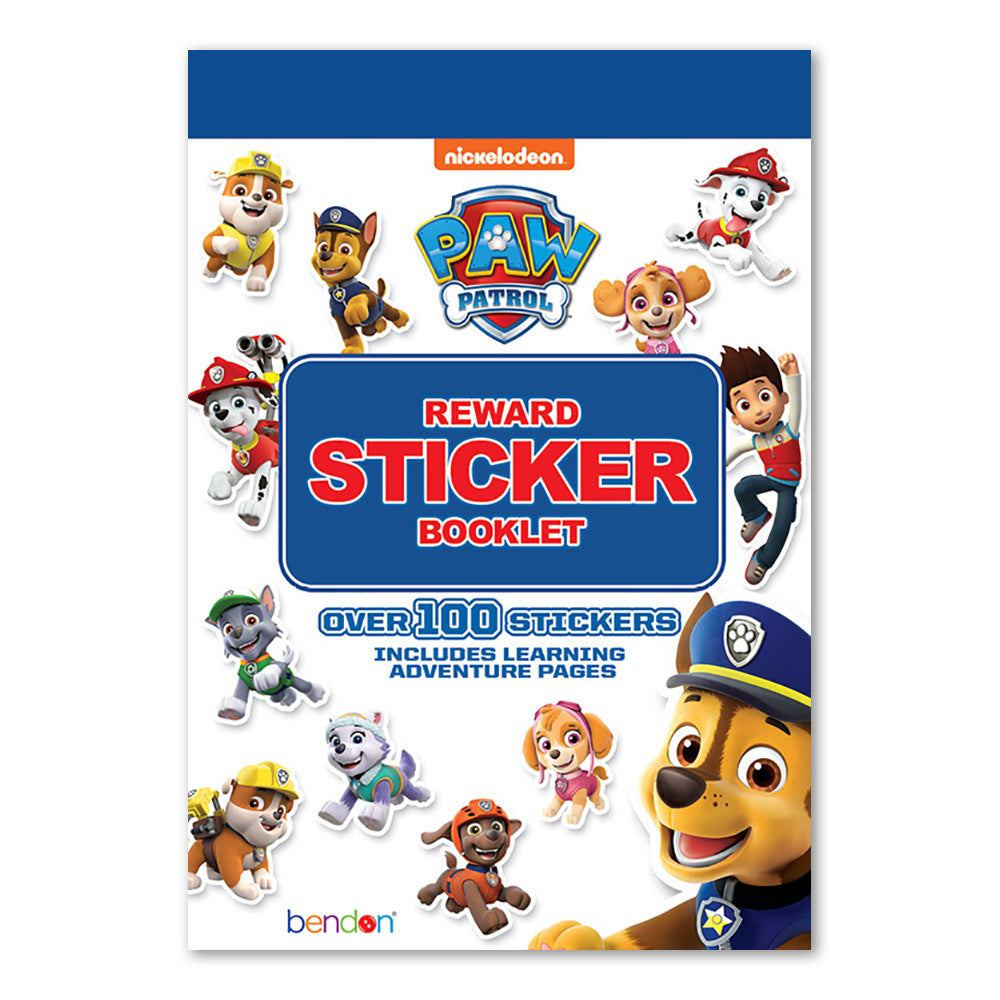 Paw Patrol Reward Sticker Booklet