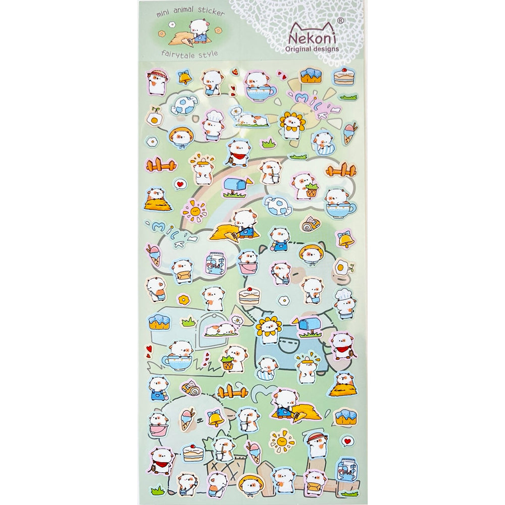 Cat Farmer Stickers