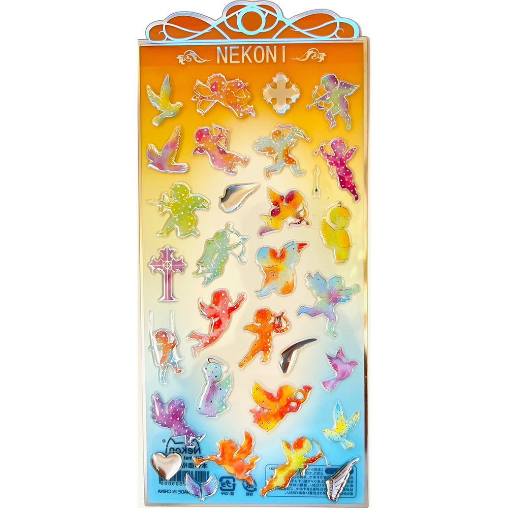 Cupid Crystal Gel Stickers