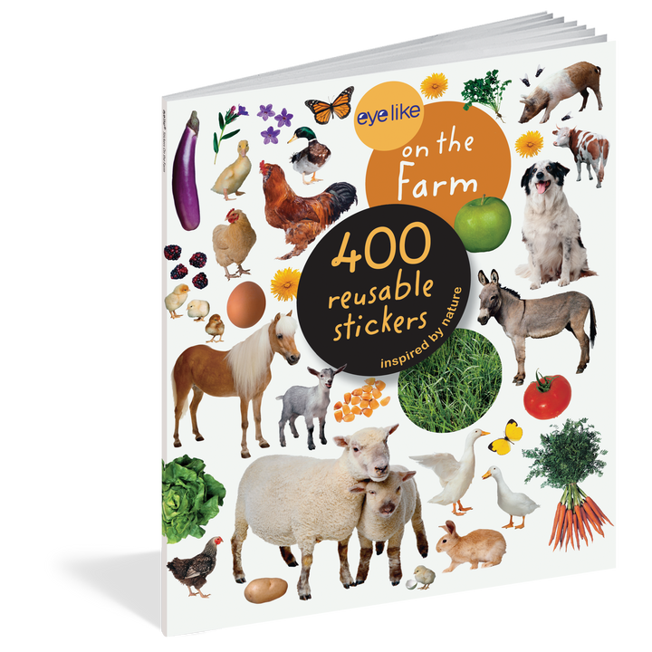 On The Farm Eyelike Sticker Activity Book