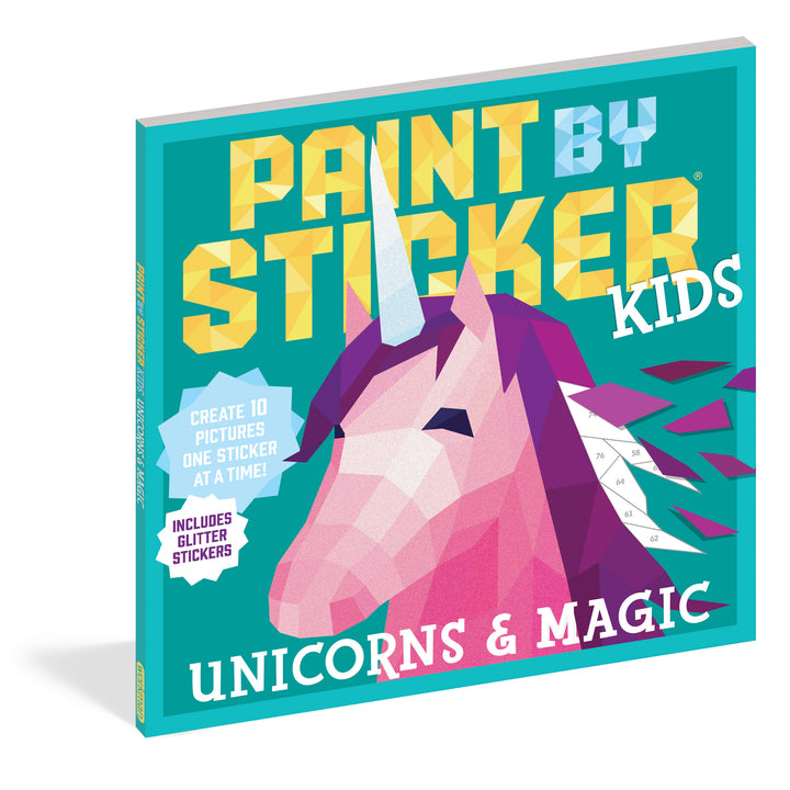 Unicorns Paint By Sticker Book