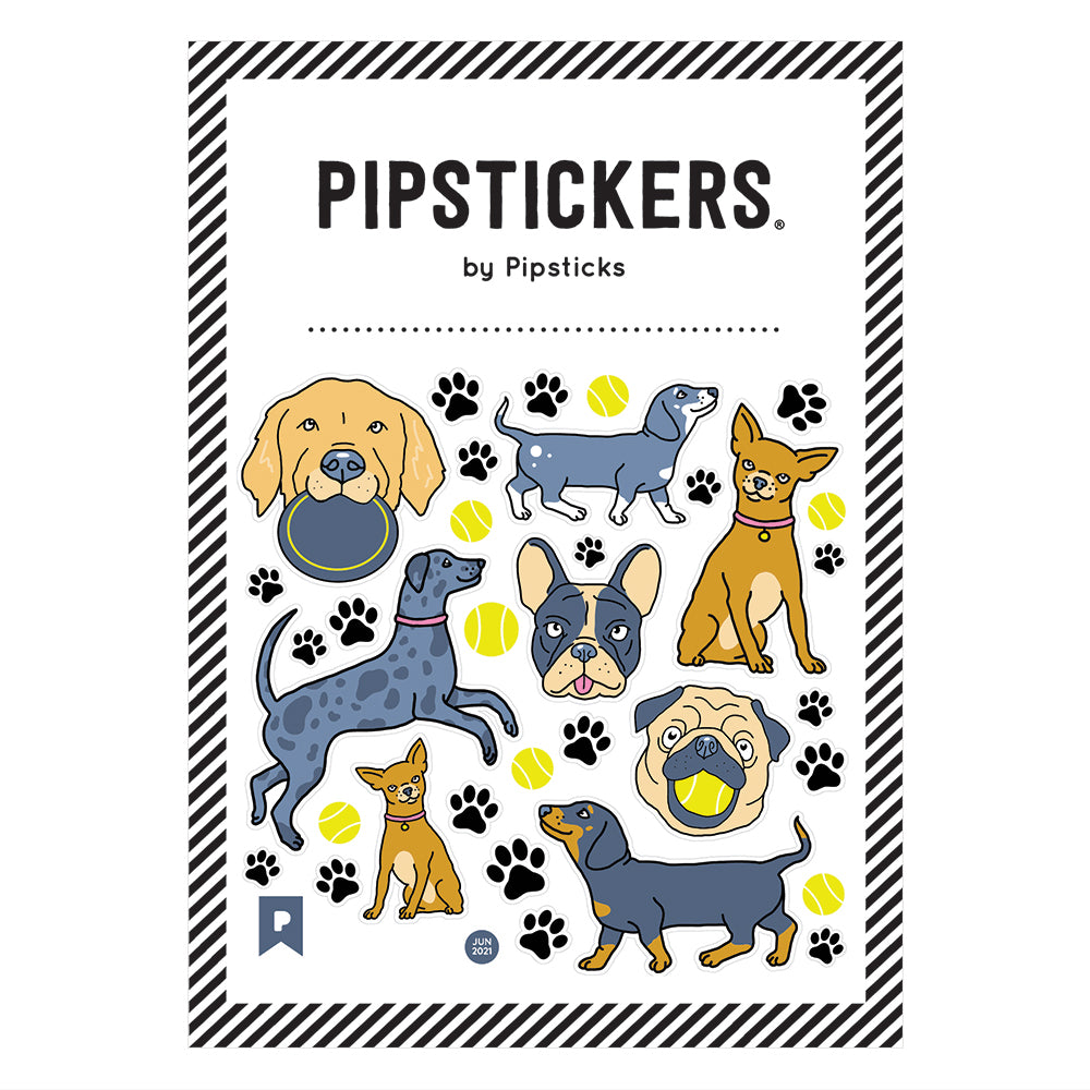 Doggies Fuzzy Stickers