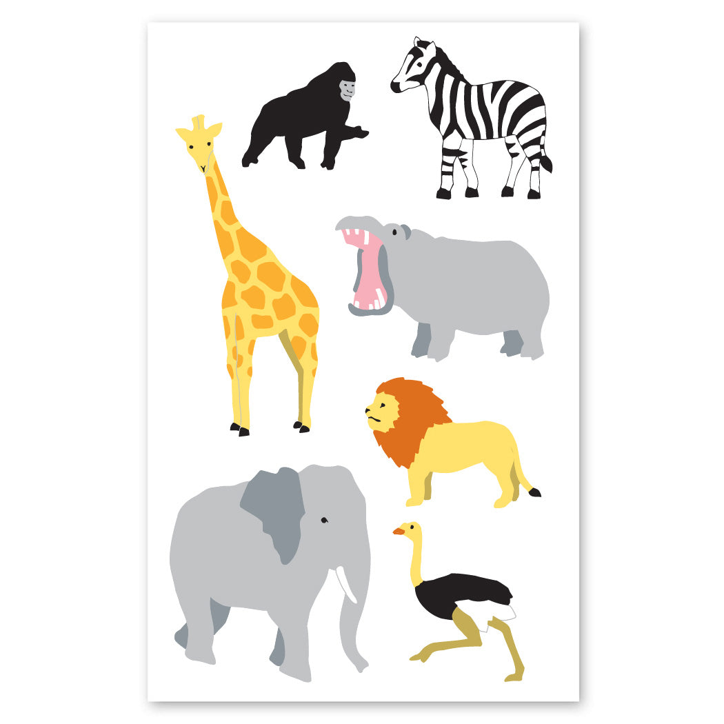 Small Wild Animals Stickers