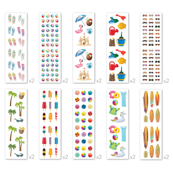 Just Beachy Scratch & Sniff Sticker Folio