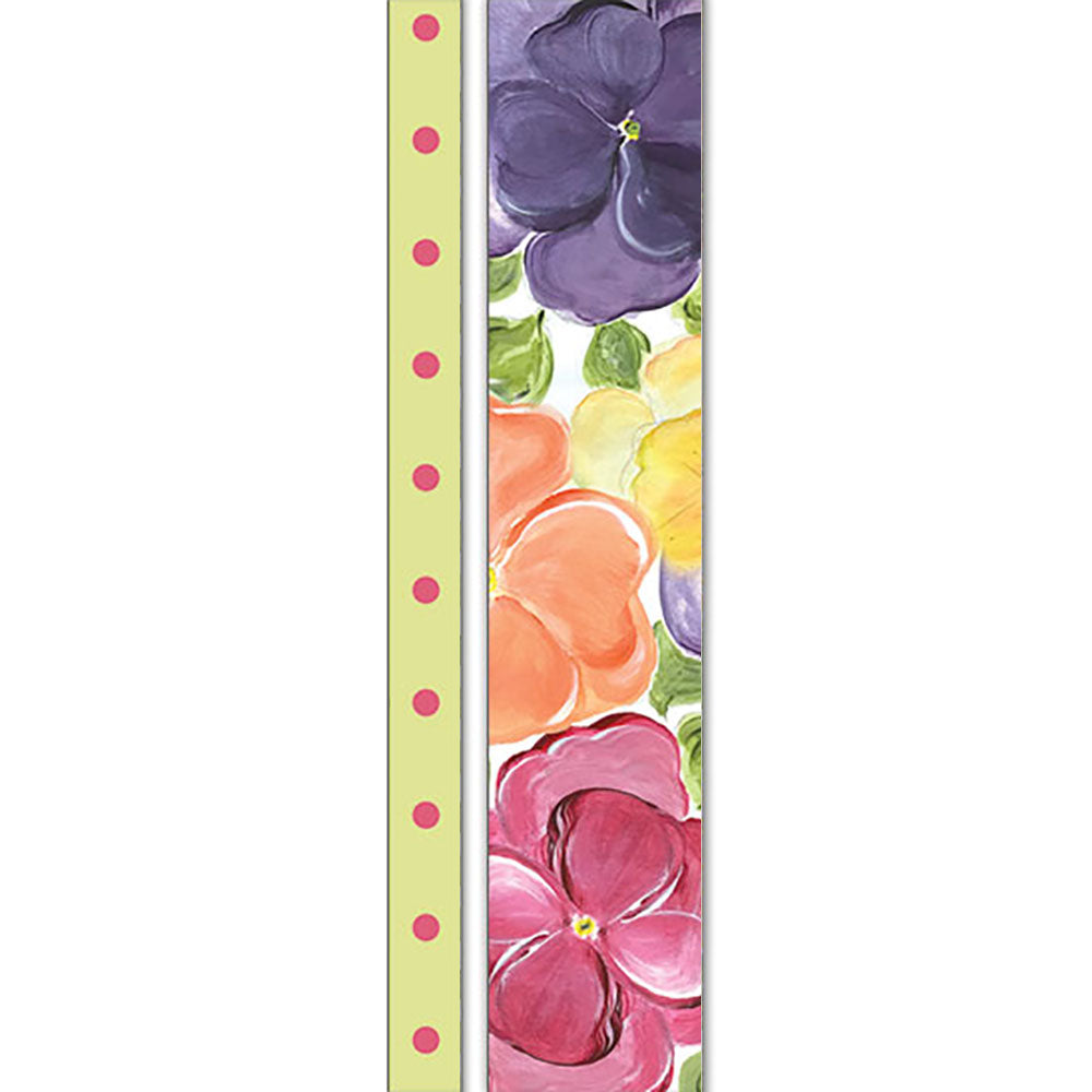 Painted Pansies Washi Tape