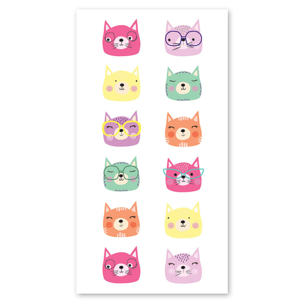 Cat Faces Stickers