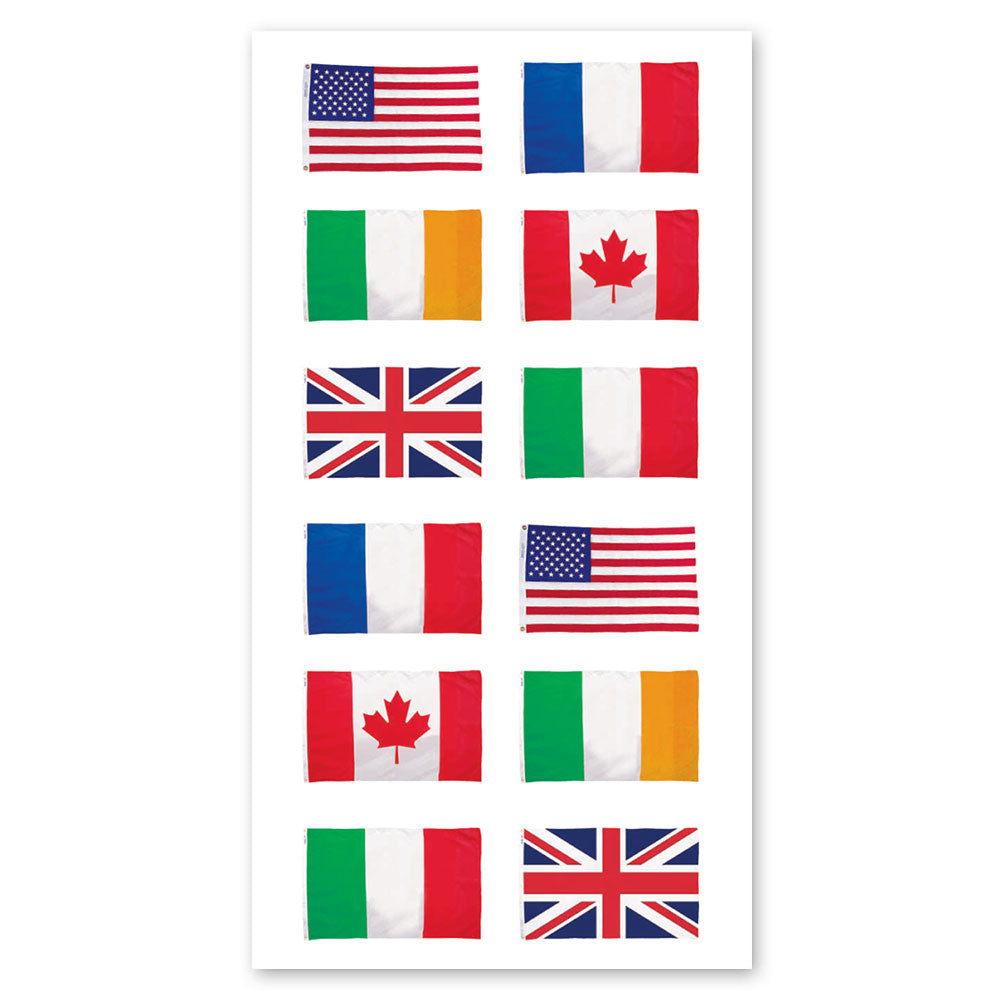 Flags Stickers