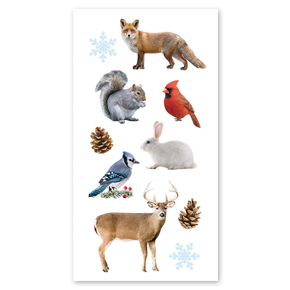Winter Animals Stickers