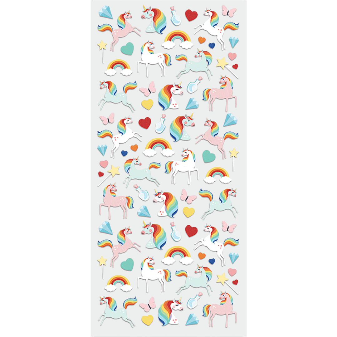 Unicorns Micro Stickers