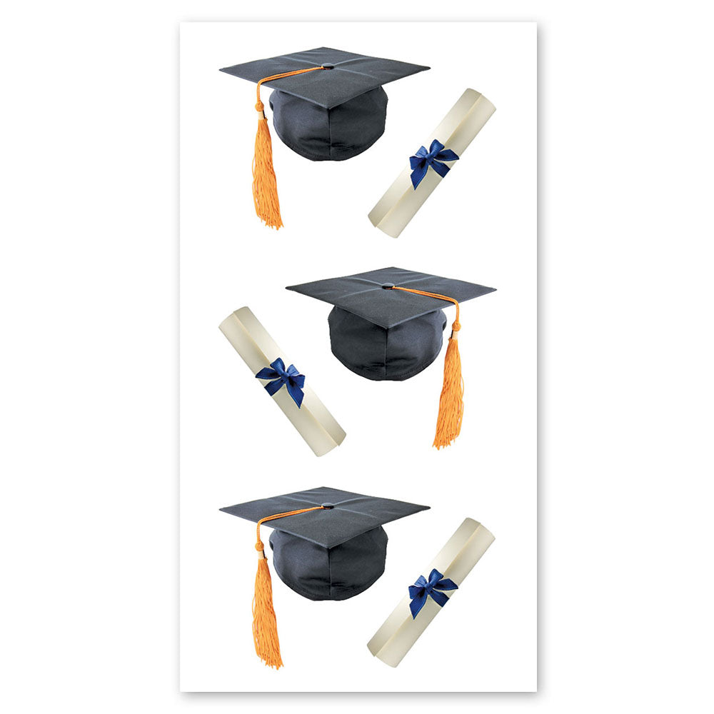 Graduation Caps Stickers