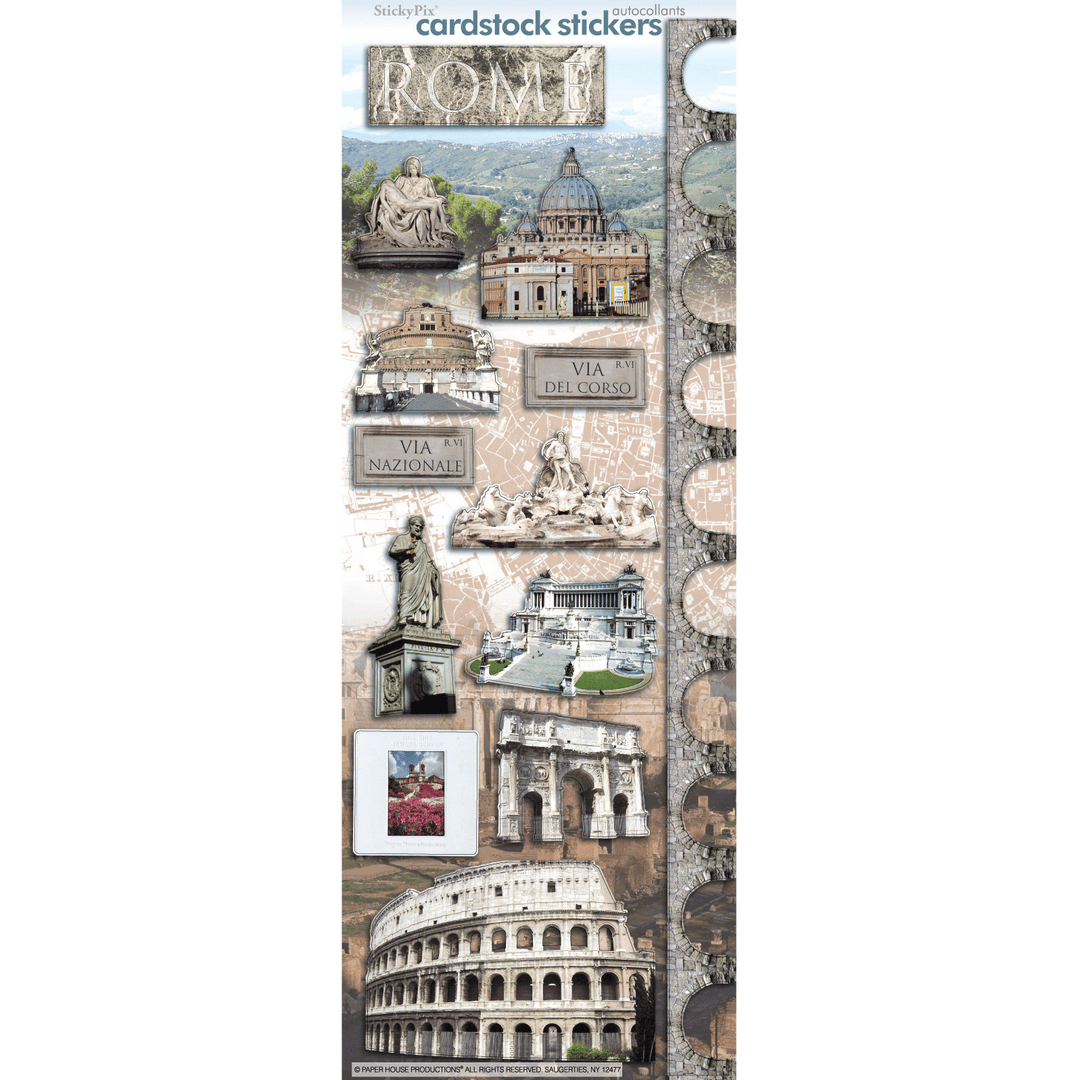 Rome Cardstock Stickers