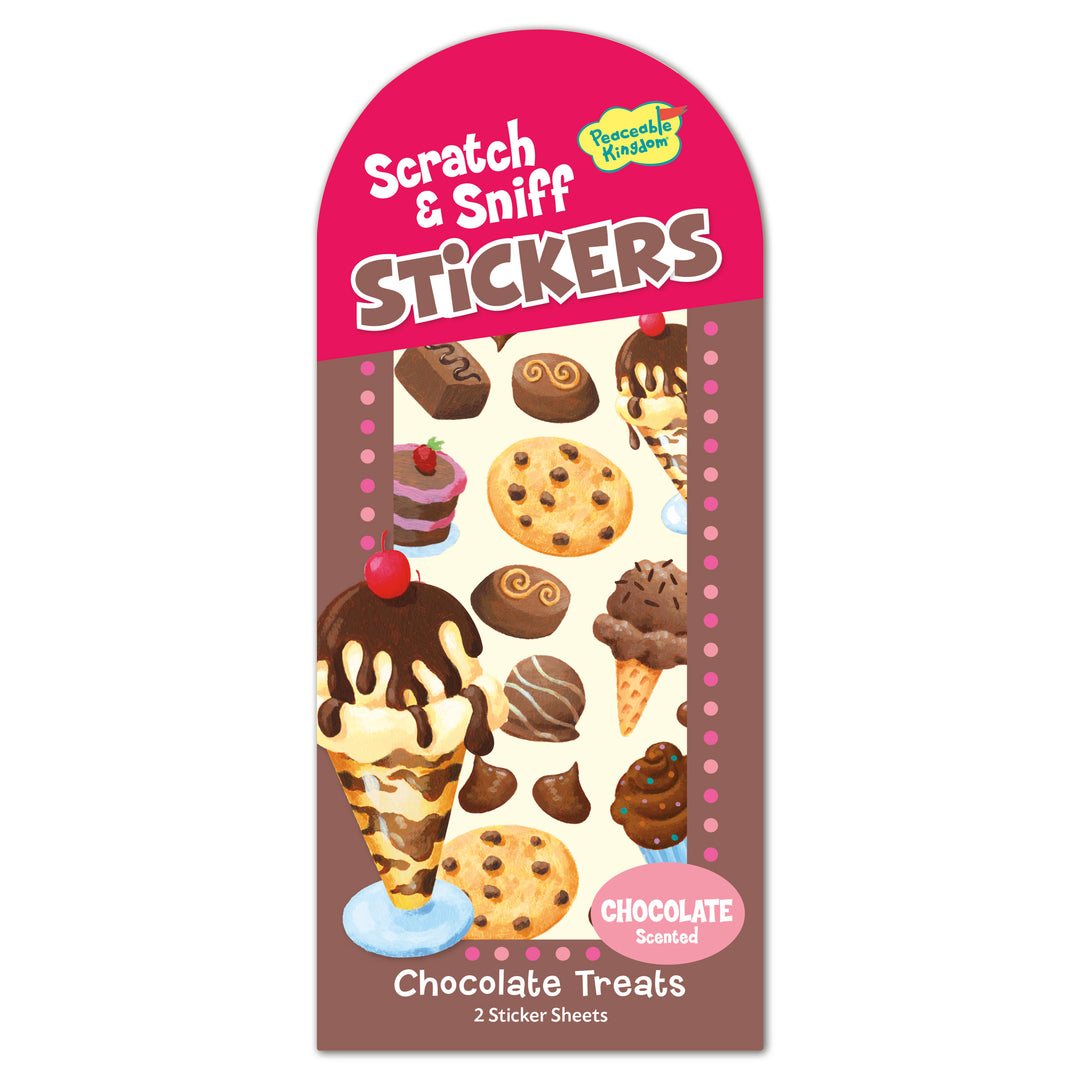 Chocolate Treats Scratch & Sniff Stickers