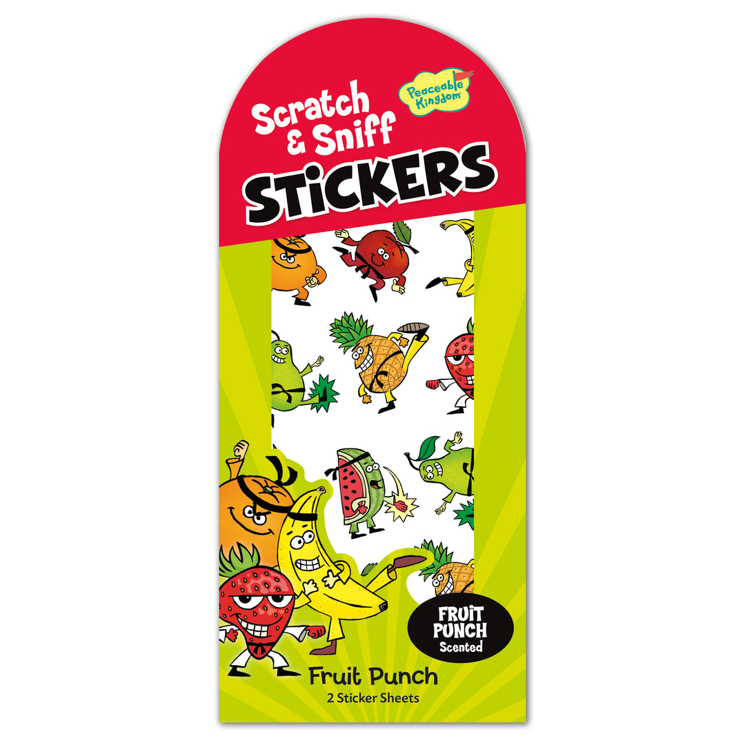 Fruit Punch Scratch & Sniff Stickers