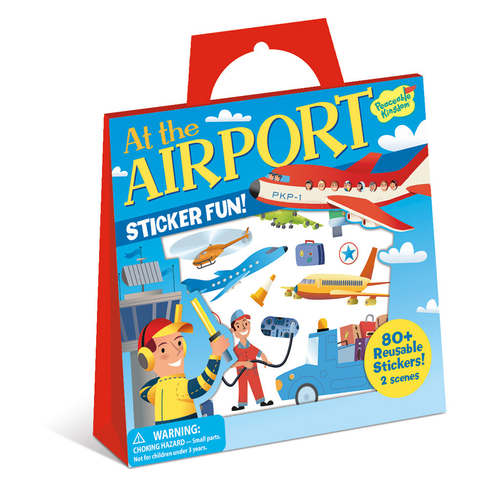 At The Airport Sticker Activity Tote