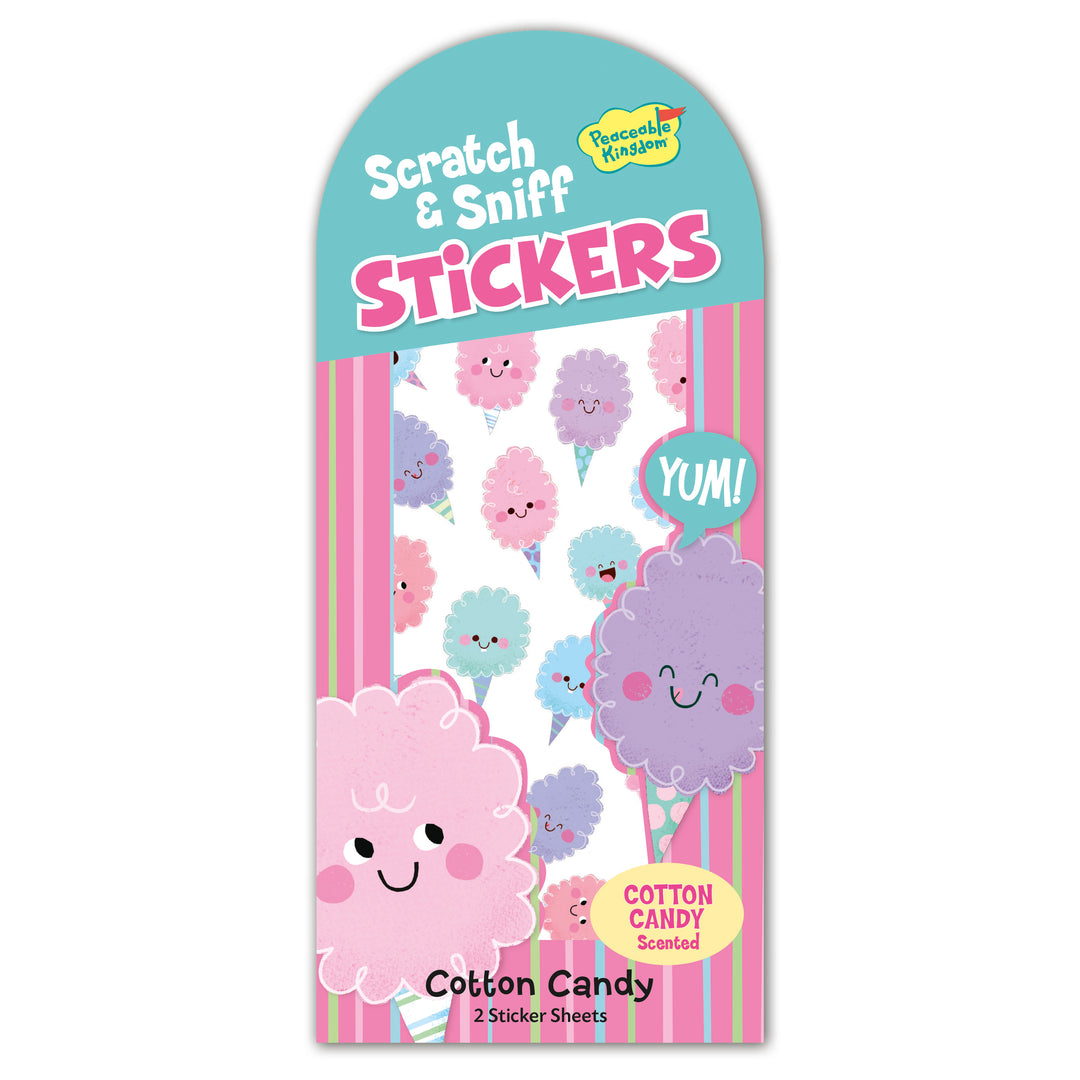 Cotton Candy Scratch & Sniff Stickers