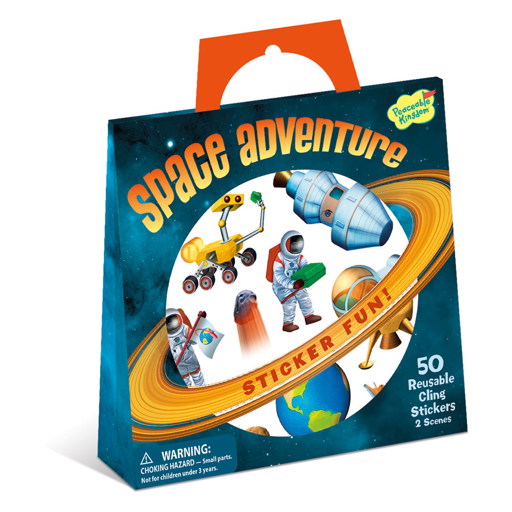 Space Adventure Sticker Activity Tote