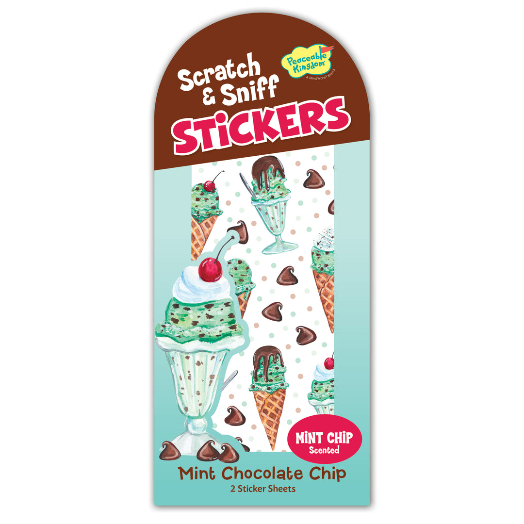Mint Chocolate Chip Scratch & Sniff Stickers