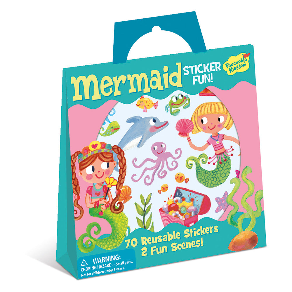 Mermaids Sticker Activity Tote