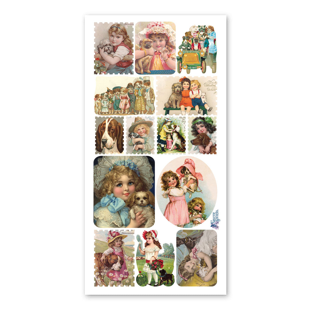 Victorian Dog Stamps