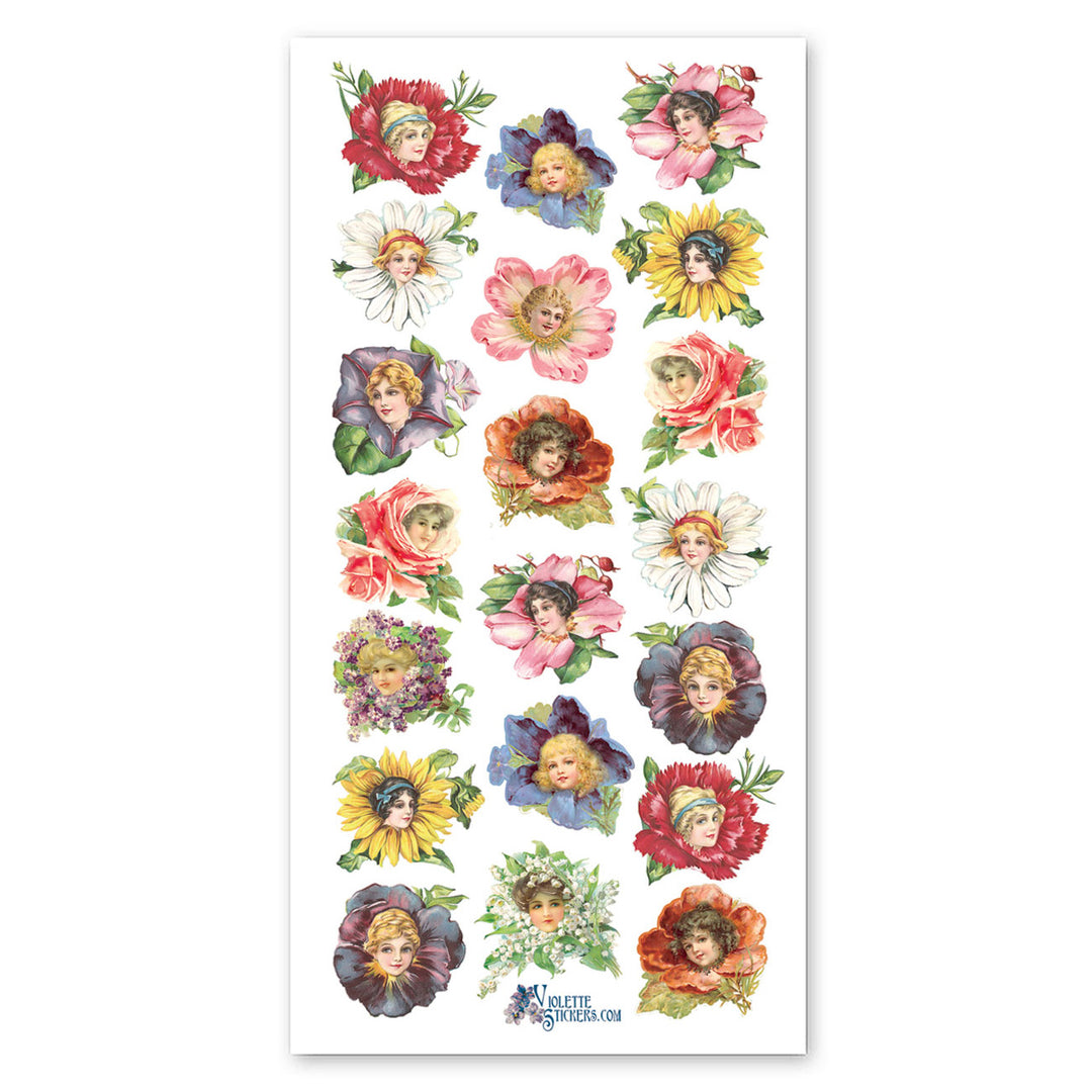 Flower Petal Ladies