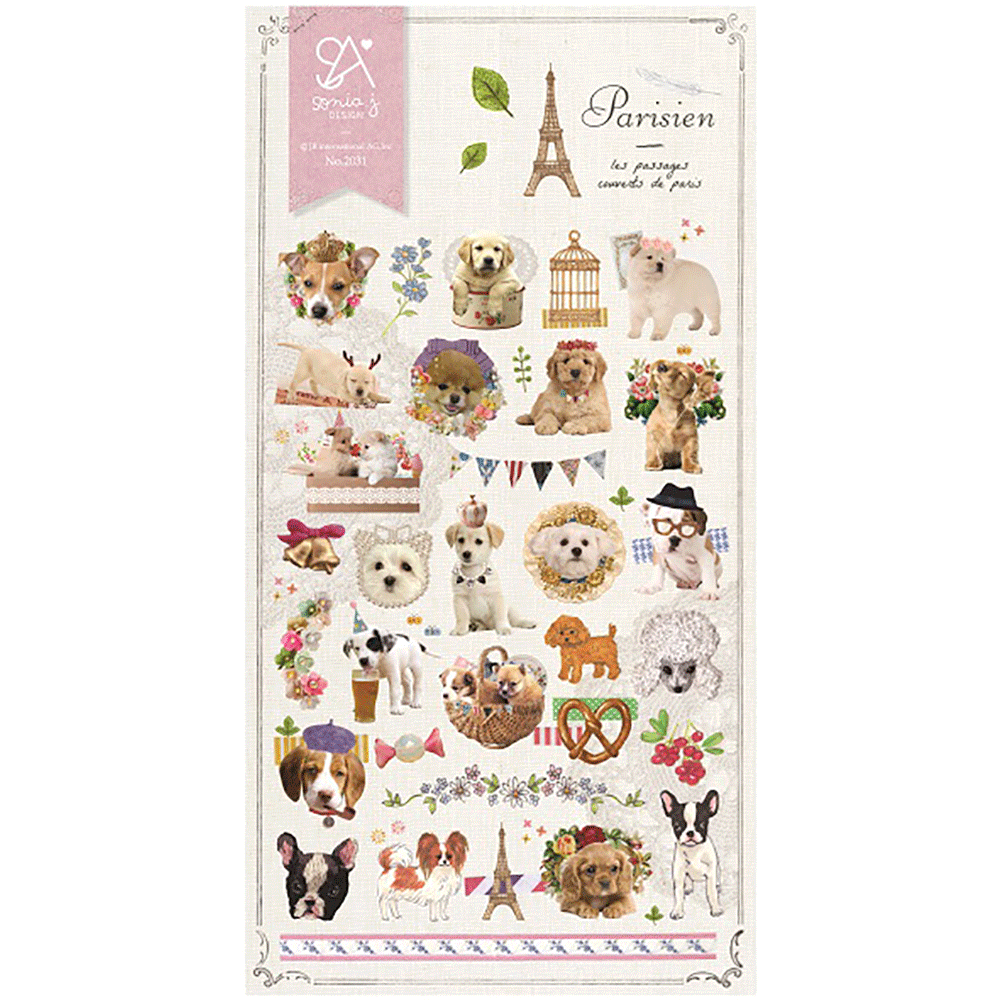 Parisien Stickers