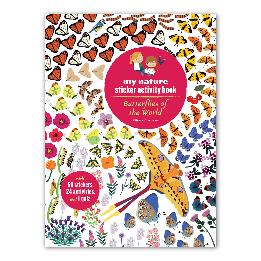 Butterflies of the World Sticker Activity Book