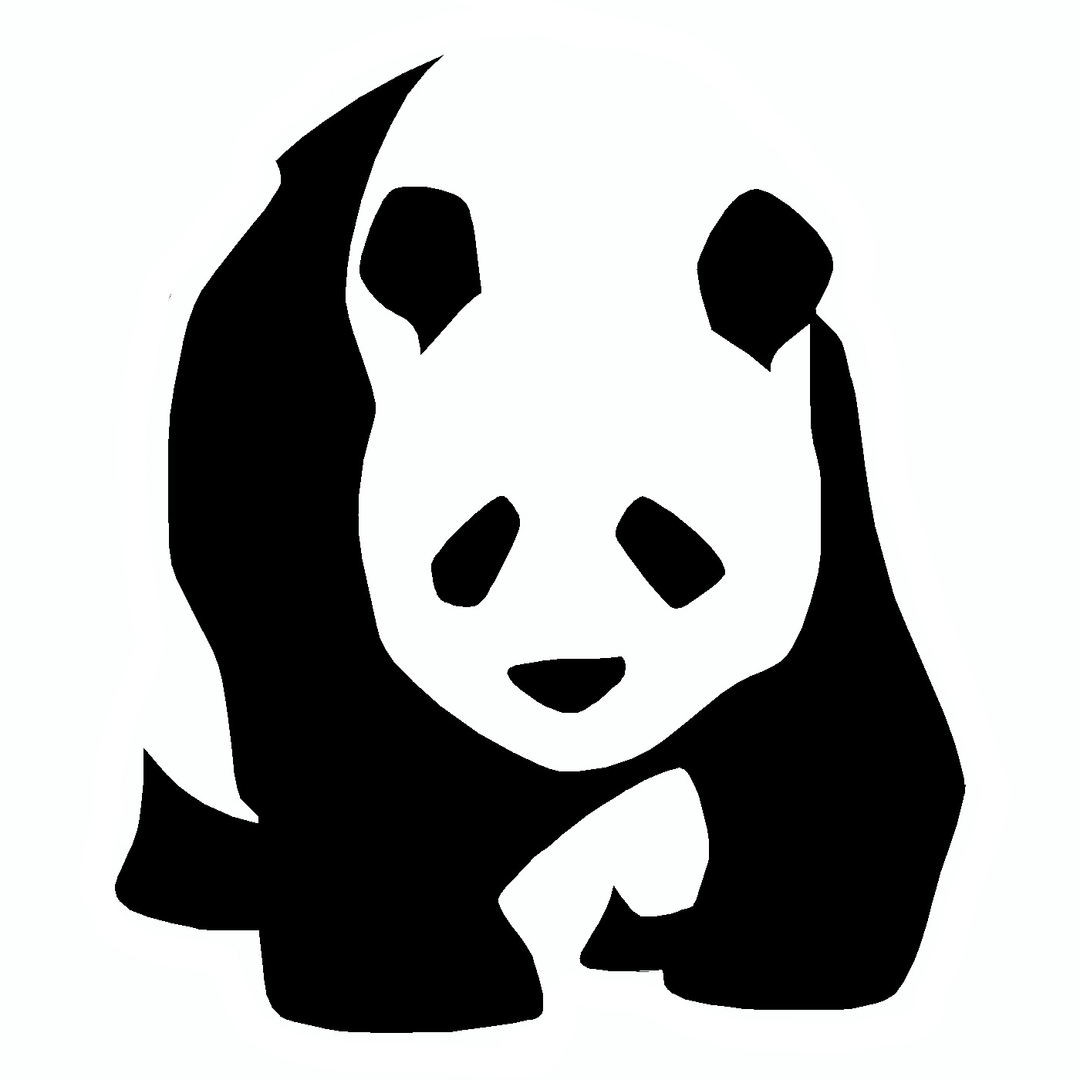 Panda Decal
