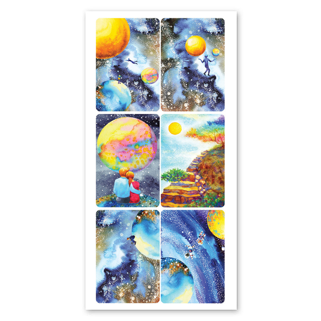 Space Frontier Stickers