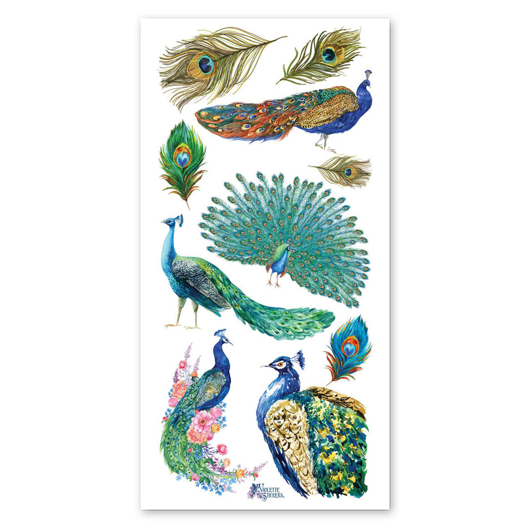 Peacocks Stickers