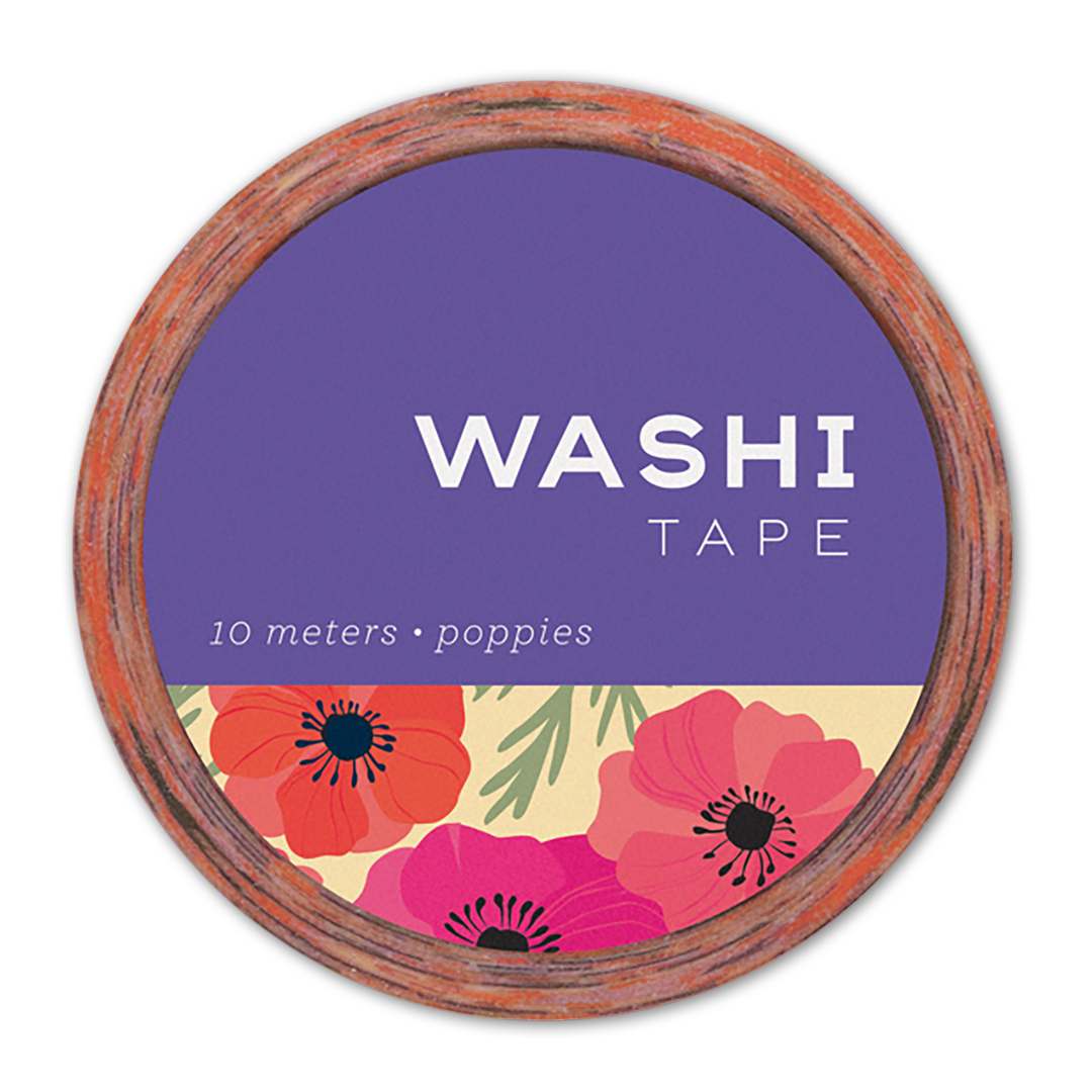 Poppies Washi Tape