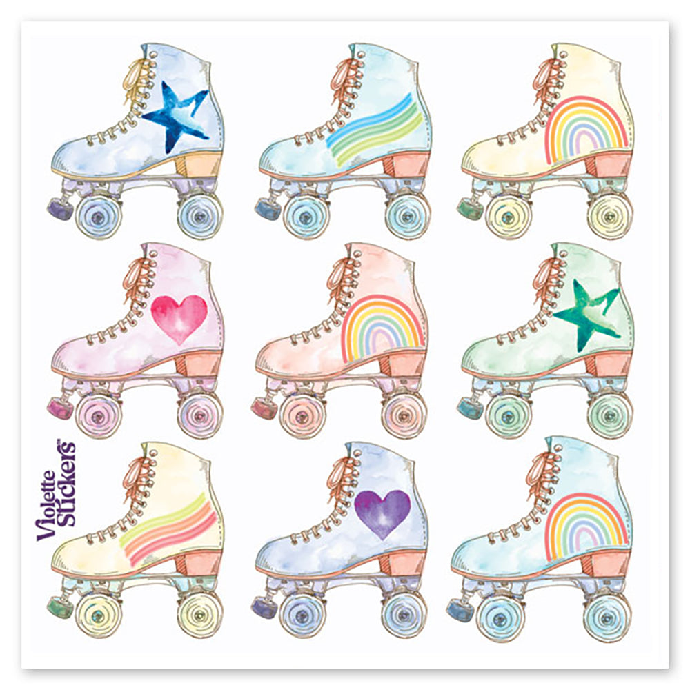 Rollerskate Stickers
