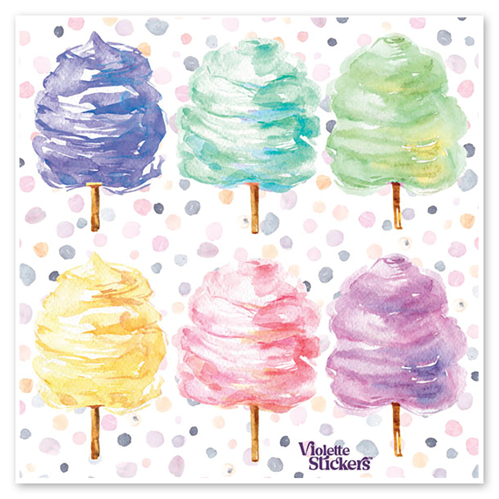 Cotton Candy Stickers