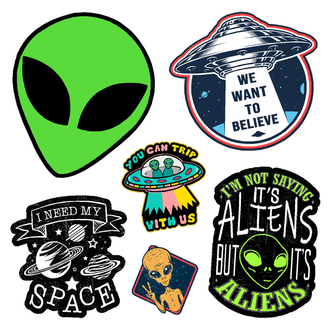 Aliens Vinyl Sticker Decal Set