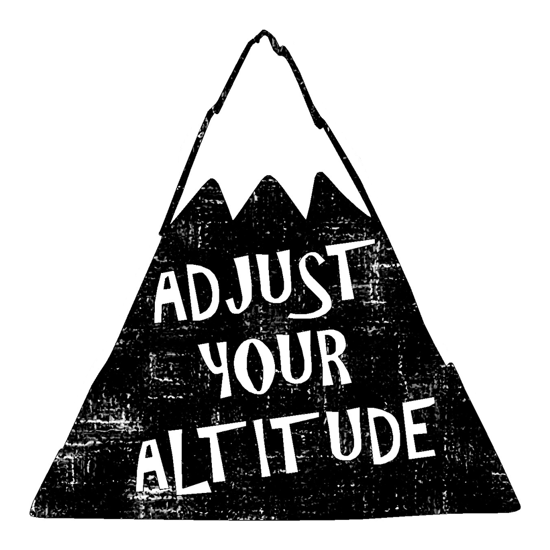 Adjust Your Altitude Vinyl Sticker Decal