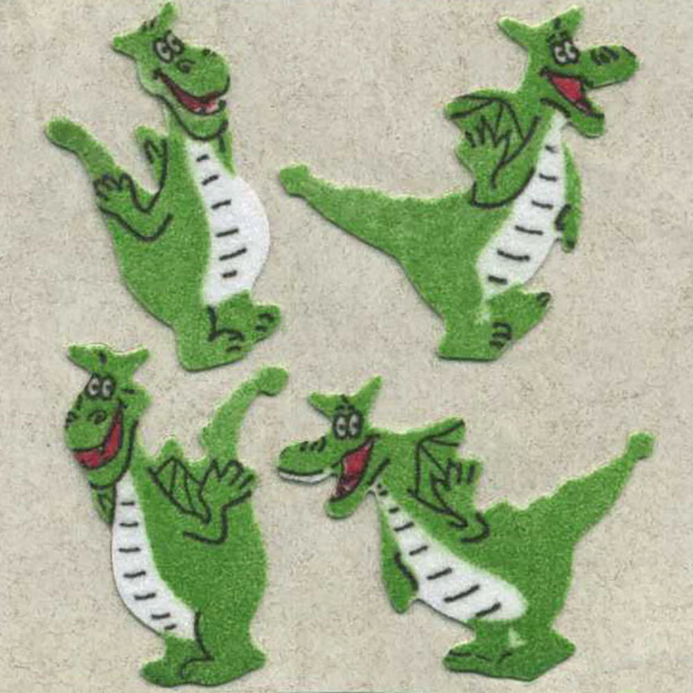 Dragons Fuzzy Stickers