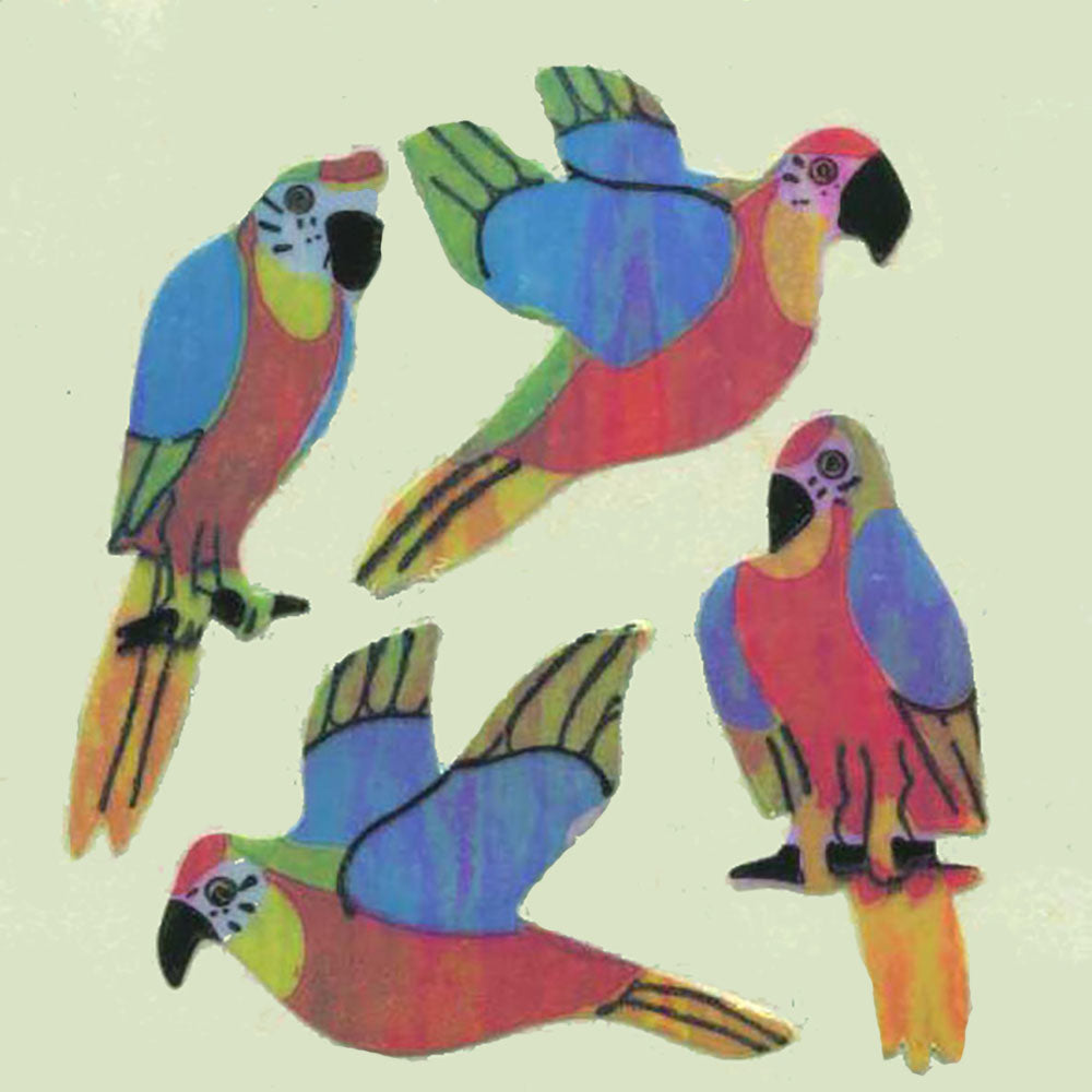 Parrots Stickers