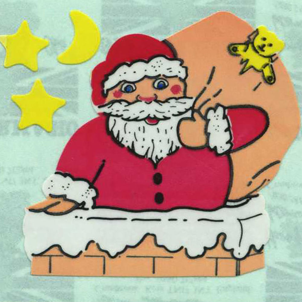 Santa Stickers