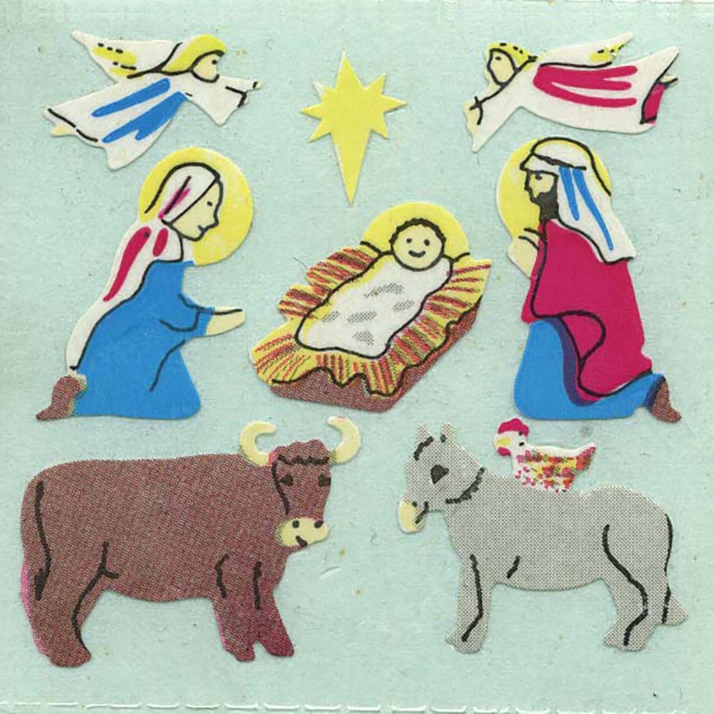 Nativity Scene Stickers