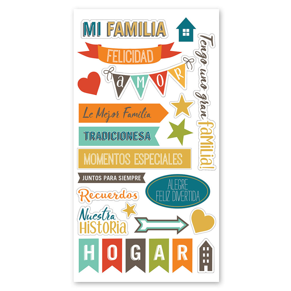Mi Familia Stickers