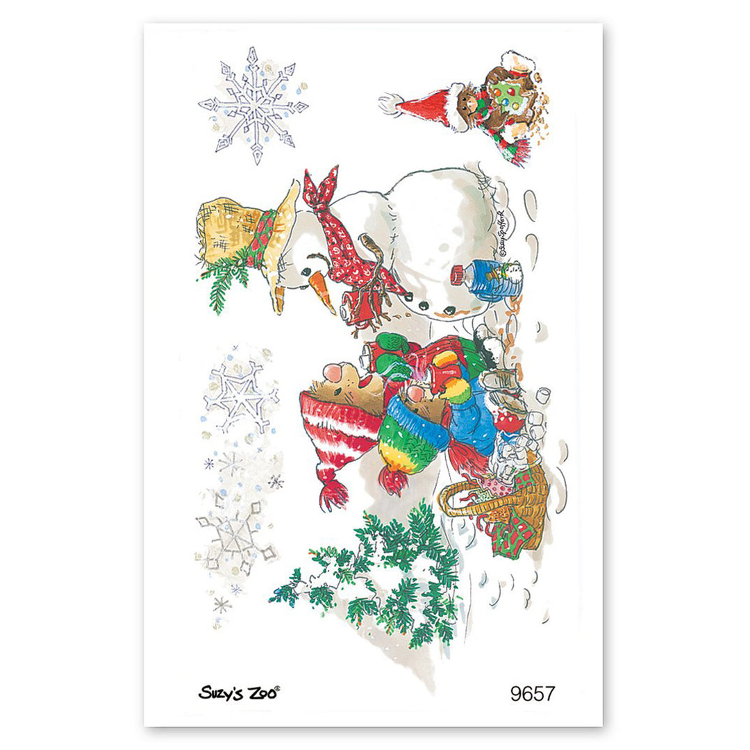 Ollie & Snowman Stickers