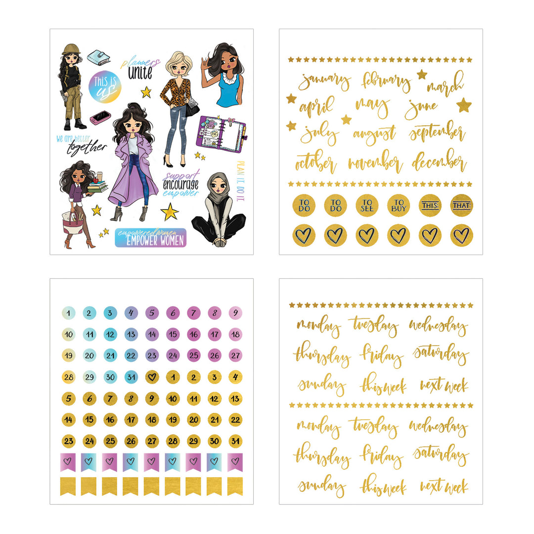 Planner Girl Mini Sticker Book