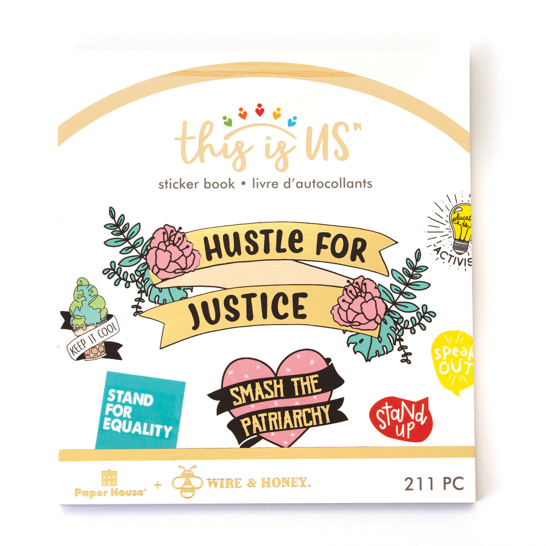 Hustle for Justice Mini Sticker Book