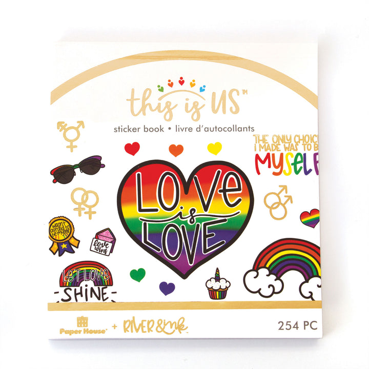 Love Is Love Mini Sticker Book