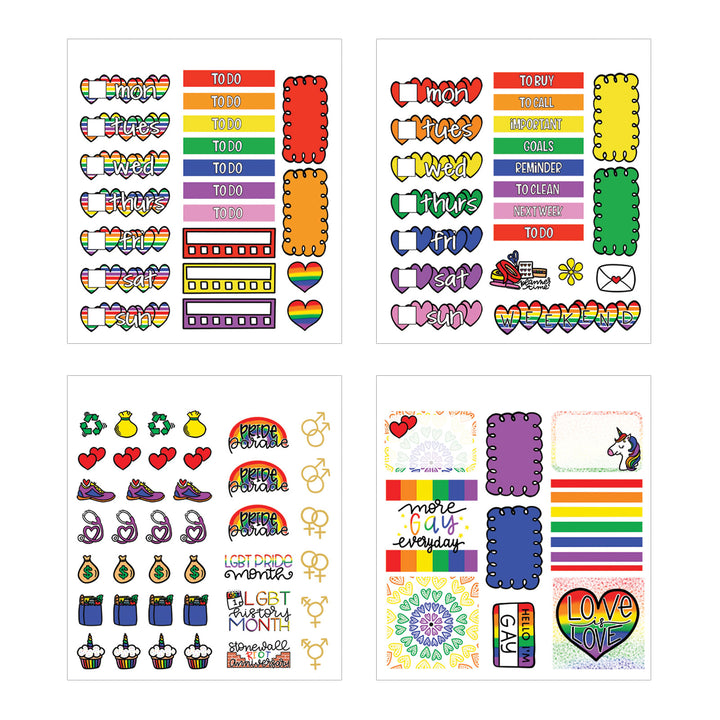 Love Is Love Mini Sticker Book