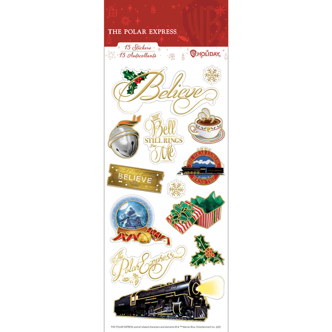 The Polar Express Foil Stickers