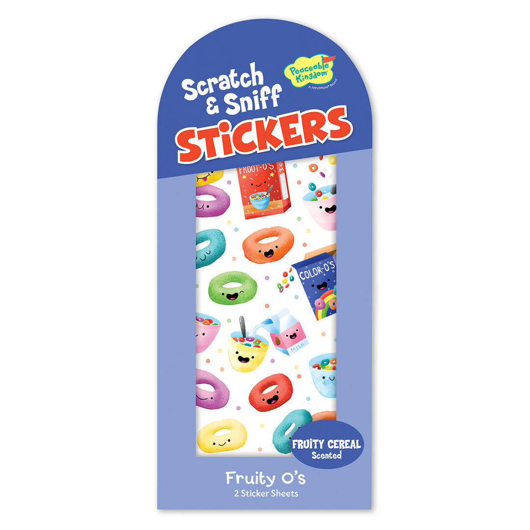 Fruity O's Scratch & Sniff Stickers