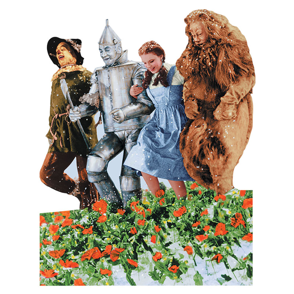 Wizard of Oz Poppy Fields Vinyl Sticker Decal
